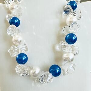 Chunky Bead and Pearls Toggle Necklace Kentucky
